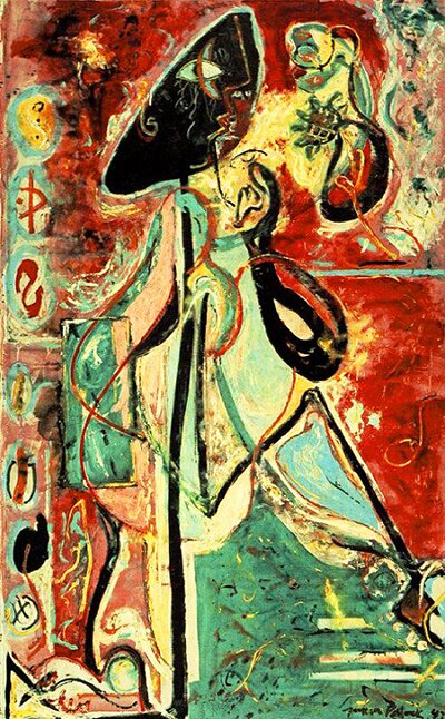 Moon Woman Jackson Pollock
